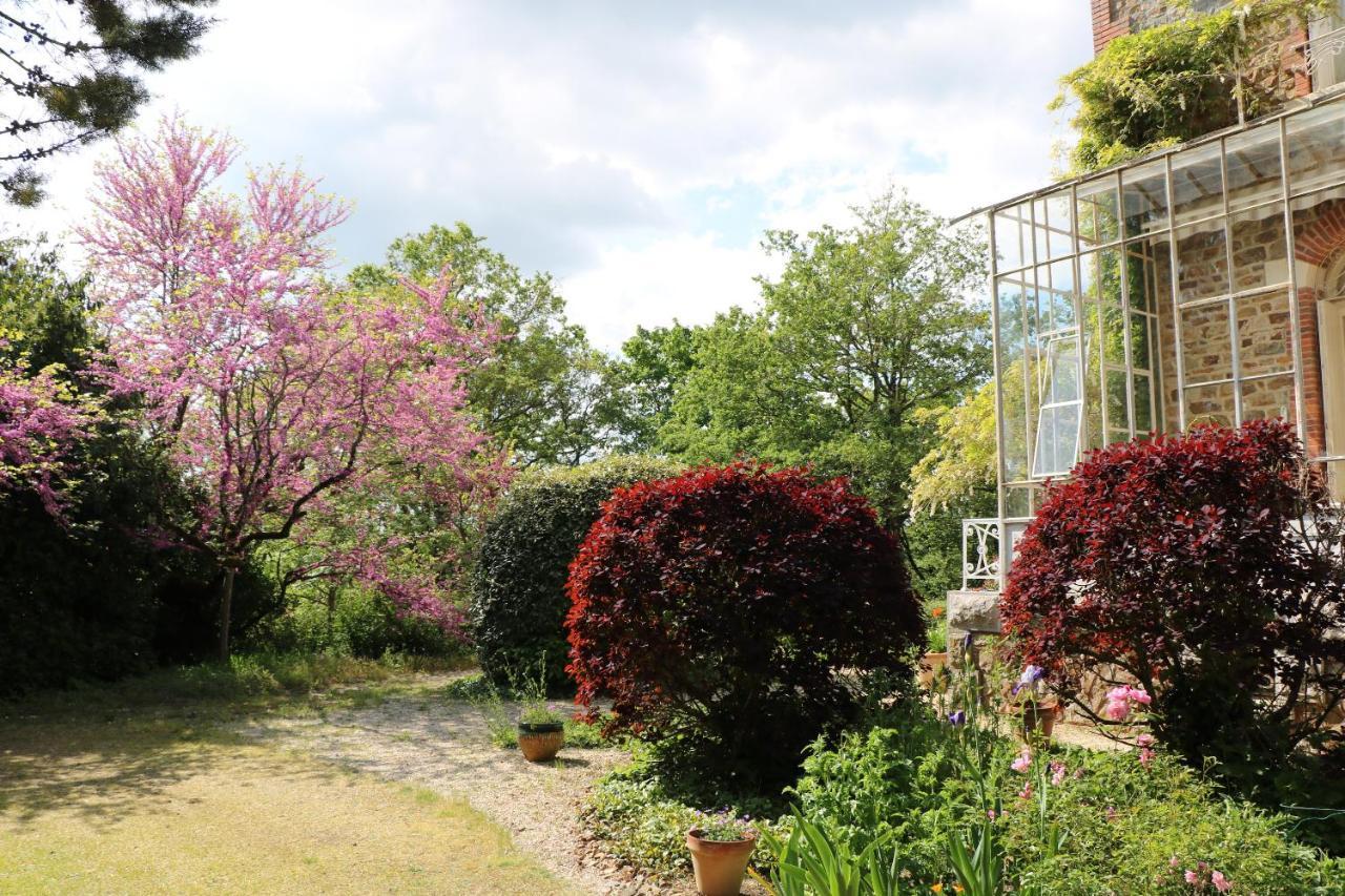 Le Manoir Des Rochers Bouere Buitenkant foto