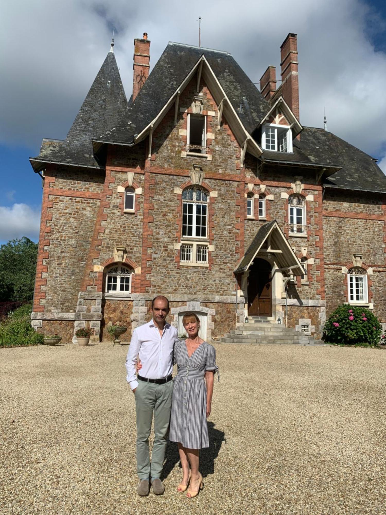 Le Manoir Des Rochers Bouere Buitenkant foto
